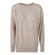 Luxe Cashmere Sweaters Brunello Cucinelli , Beige , Dames