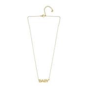 Goud Vergulde Waterdichte Baby Ketting Dansk Copenhagen , Yellow , Dam...