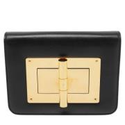 Pre-owned Leather crossbody-bags Tom Ford Pre-owned , Black , Dames