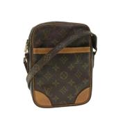 Pre-owned Canvas louis-vuitton-bags Louis Vuitton Vintage , Brown , Da...