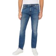 Tapered Medium Used Jeans Pepe Jeans , Blue , Heren