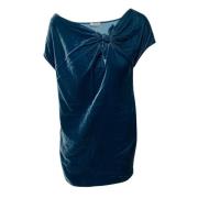 Pre-owned Fabric dresses Moschino Pre-Owned , Blue , Dames