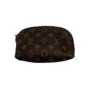 Pre-owned Canvas louis-vuitton-bags Louis Vuitton Vintage , Brown , Da...