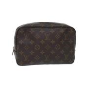 Pre-owned Canvas louis-vuitton-bags Louis Vuitton Vintage , Brown , Da...