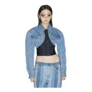 Jackets Mugler , Blue , Dames