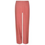 Roze Broek Taller Marmo , Pink , Dames