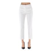 Cropped Trousers Sportmax , White , Dames