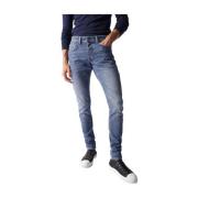 Slim-fit Jeans Salsa , Blue , Heren