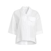 Shirts Sportmax , White , Dames