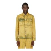 Shirts Dries Van Noten , Yellow , Heren