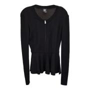 Pre-owned Polyester tops Alexander McQueen Pre-owned , Black , Dames