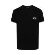 T-Shirts Emporio Armani , Black , Heren