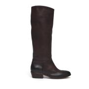 Over-knee Boots Strategia , Brown , Dames