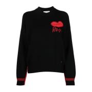Zwarte Casual Sweatshirt voor Vrouwen Sonia Rykiel , Black , Dames