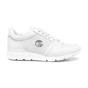 Witte Casual Sneakers voor Mannen Baldinini , White , Heren