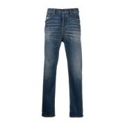 Straight Jeans Diesel , Blue , Heren