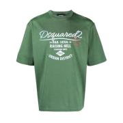 T-Shirts Dsquared2 , Green , Heren