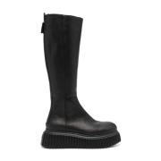 High Boots AGL , Black , Dames