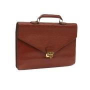 Pre-owned Leather louis-vuitton-bags Louis Vuitton Vintage , Brown , D...