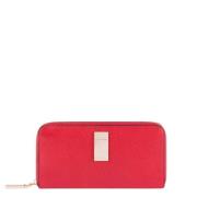 Wallets Cardholders Piquadro , Red , Dames