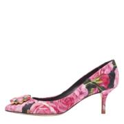 Pre-owned Canvas heels Dolce & Gabbana Pre-owned , Pink , Dames