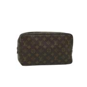 Pre-owned Canvas louis-vuitton-bags Louis Vuitton Vintage , Brown , Da...