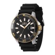 Pro Diver 46091 Quartz Herenhorloge - 45mm Invicta Watches , Gray , He...