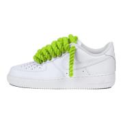 Air Force 1 Lime Green Veters Nike , White , Heren
