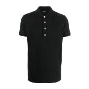 Polo Shirts Balmain , Black , Heren