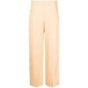 Straight Trousers Jil Sander , Orange , Dames