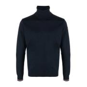 Blauwe Turtleneck Sweater Paul & Shark , Blue , Heren