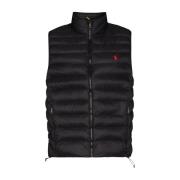Zwart Poly Fill Casual Vest Polo Ralph Lauren , Black , Heren