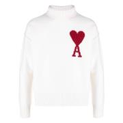 Sweatshirts Ami Paris , White , Dames