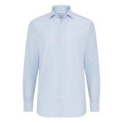 Regular Fit Japanse Jersey Polo Shirt Boggi Milano , Blue , Heren