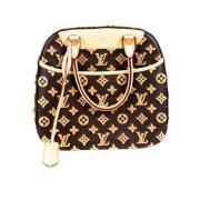 Pre-owned Canvas louis-vuitton-bags Louis Vuitton Vintage , Brown , Da...