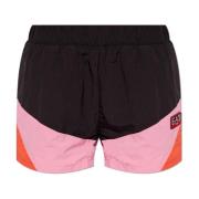 Shorts met logo patch Emporio Armani EA7 , Multicolor , Dames