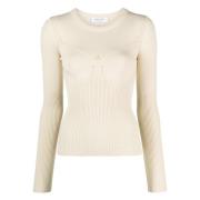 Long Sleeve Tops Marine Serre , White , Dames