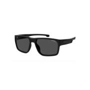 Zwarte Frame Grijze Lens Zonnebril Carrera , Black , Unisex