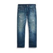 Straight Jeans Polo Ralph Lauren , Blue , Heren