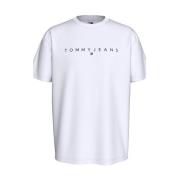 T-Shirts Tommy Jeans , White , Heren
