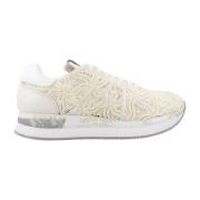 Stijlvolle Sneakers voor Modieuze Vrouwen Premiata , Beige , Dames