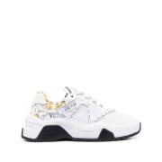 Witte Sneakers - VJC Stijl Versace Jeans Couture , White , Dames
