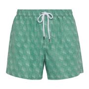 Badpak met polka dot-print Boggi Milano , Green , Heren