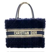 Pre-owned Fur dior-bags Dior Vintage , Blue , Dames