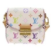 Pre-owned Canvas louis-vuitton-bags Louis Vuitton Vintage , White , Da...