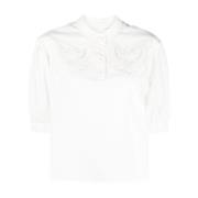 Short Sleeve Shirts See by Chloé , White , Dames