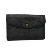 Pre-owned Leather louis-vuitton-bags Louis Vuitton Vintage , Black , D...