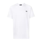 T-Shirts Fred Perry , White , Heren