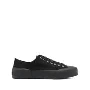 Zwarte Casual Sneakers voor Mannen Jil Sander , Black , Heren