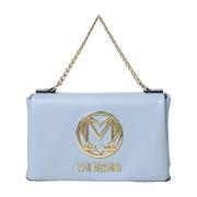 Stijlvolle Handtassen voor Trendy Vrouwen Love Moschino , Blue , Dames